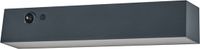 Osram Endura Style Solar LED wandlamp Shore, 12,4W, 3000K warm wit, 540 lm, PIR-sensor, IP54, Donkergrijs