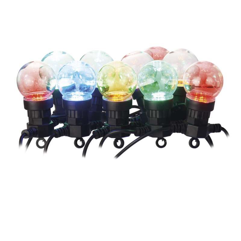Emos DCPM01 - Decoratieve LED Verlichting - 5m - IP44 - Zwart/Transparant