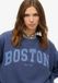 Superdry Athletic Essentials relaxed sweatshirt met ronde hals - Dames - Truien - Mariner Navy