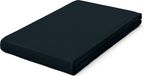 Schlafgut Pure Bio Katoen Jersey Hoeslaken S - 90x190 - 100x220 799 Off-Black