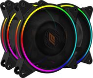 Noua Skiron 120mm Kit Black 3 Fan ARGB Controller ARGB