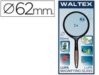 Bifocale glazen vergrootglas 62 mm. -gebogen greep -BL/1 blister 1