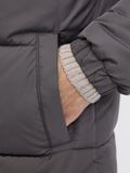 JACK&JONES - JREBREBEL LOGO LONG PUFFER - Jongens - S - Polyester - Asphalt