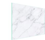 TMK ArtDeko Planche à découper en verre trempé - 52x40 - Antidérapant - Hygiénique