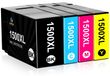Merkloos Canon Inktcartridges voor Canon PGI-1500XL - 4-kleurenpakket