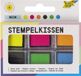 folia Stempelkussenset Neon, 6-kleuren assorti