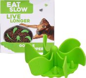 Eat Slow Live Longer Gobble Stopper Groen M