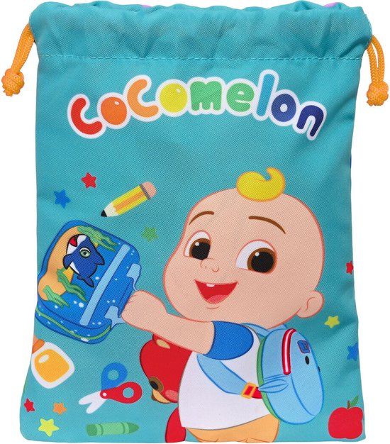 Snacktas CoComelon Back to class Licht Blauw