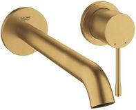 GROHE Essence New Wandgemonteerde Inbouw Wastafelkraan - Mat Goud