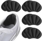 OEM BeiJingLiangPinJiaZuoKeJiWenHuaFaZhanYouXianGongSi 4 Paar Heelpads voor Oversized Schoenen, Antislip Inlegzolen, Blarenpreventie en Comfort voor Dames en Heren