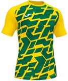 Joma Myskin Iii T-shirt Met Korte Mouwen Groen,Geel 2XL Man