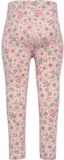 Hummel Kinderlegging Hmlmini Flower Aop Tights 233814 - Roze - Gebloemd - Katoen - Maat 68