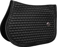 Kentucky Horsewear Zadeldoek Glitter Band Jumping Zwart Full Katoen