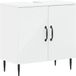 vidaXL Badkamer wastafelkast HAARLEM Wit 59,5 x 31,5 x 59 cm