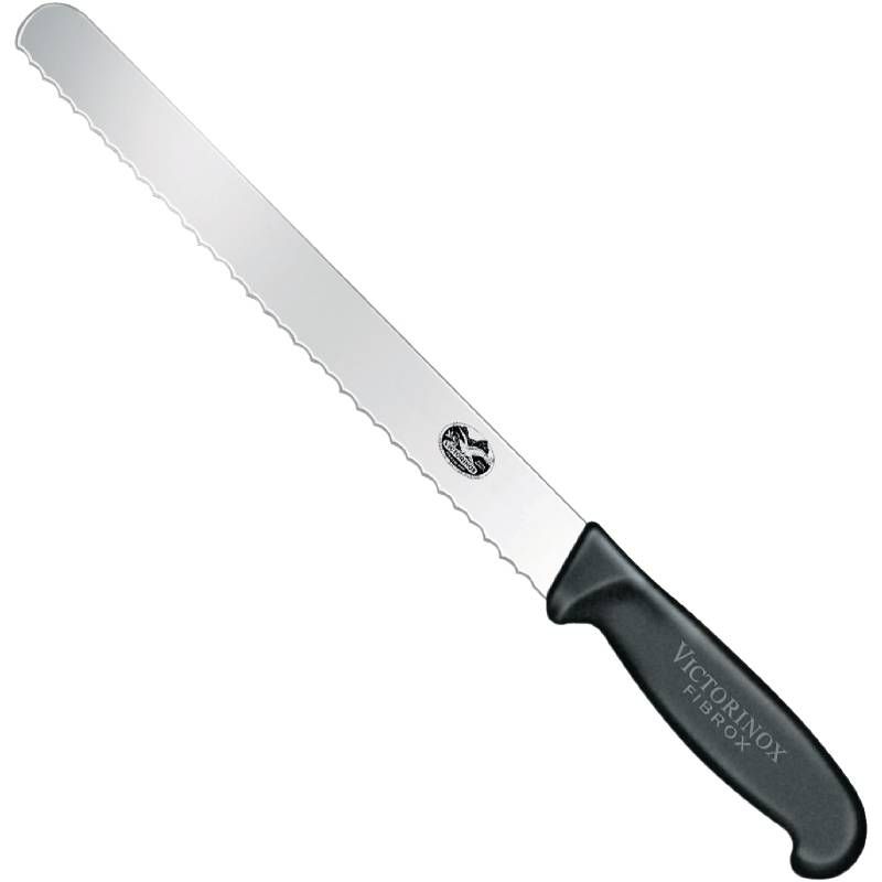 Victorinox Bakkersmes fibrox 36cm gekarteld - 7611160502445
