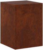 vidaXL Plantenstandaard Roestkleurig 30 x 30 x 40 cm Weervast Staal