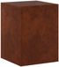 vidaXL Plantenstandaard Roestkleurig 30 x 30 x 40 cm Weervast Staal