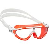 CRESSI Baloo Goggles - bril met één schijf voor zwemmen, zwembad en snorkelen, lichtblauw/limoen, 2/7 jaar, Junior Unisex