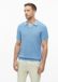 s.Oliver BLACK LABEL s.Oliver - Heren - Gestructureerde gebreide polo met lange mouwen en geribde boorden - Blauw - Maat L