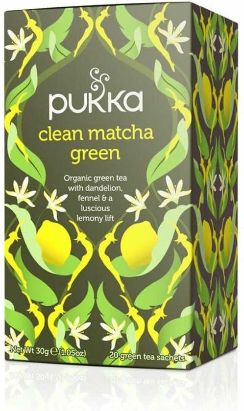 Pukka Clean Matcha Green Thee - 30g - Biologisch