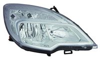 TarosTrade 37-6020-R-26647 Elektrische Koplamp Chroom Met Visteon Motor Rechts