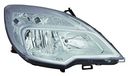 TarosTrade 37-6020-R-26647 Elektrische Koplamp Chroom Met Visteon Motor Rechts