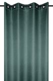 Stof Lovely Casa Gordijn Model Copenhague Dennengroen 140 x 260 cm 100% Polyester R68937008 Standaard
