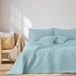 AmeliaHome Ophelia Sprei, 220 x 240 cm, ultrasoon gewatteerde sprei, polyester, lichtblauw