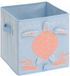 Atmosphera Panier de rangement chambre d'enfant Tortue - Bleu