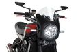 Puig Retro Carbon Look disque de panneau 9596W pour Kawasaki Z900RS 18'-19'