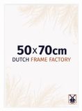 Dutch Frame Factory Fotolijst 50x70 cm Wit Hoogglans Kunststof