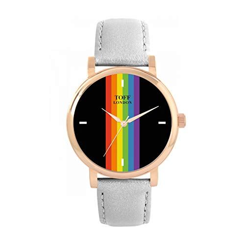 Toff London Pride Linear black batons horloge - 5059656053798