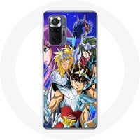 Maniacase Hoesje voor Xiaomi Redmi Note 10 Pro De ridders van de dierenriem Anime Cult Saint Seiya Manga