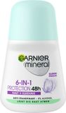 Garnier Mineral Deodorant Roll On Anti-transpirant Mineral Protection 5, 50 ml