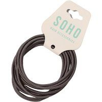 SOHO Haarelastiekje Dames Zwart