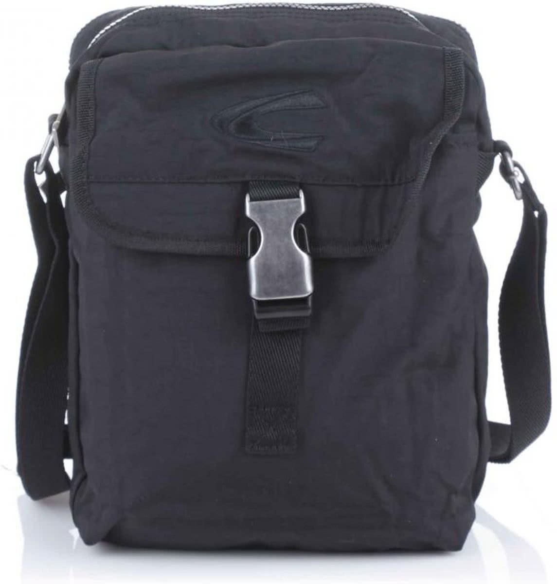 camel active Journey Schoudertas black - nylon - zwart