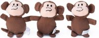 Zippy Paws ZippyPaws Miniz - Apen 3-pack