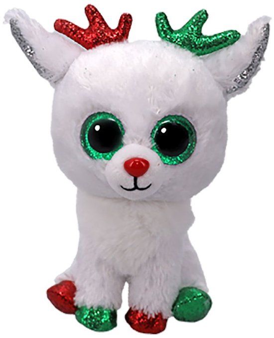 Ty Beanie Boo Knuffel Rendier Snowdrop 15 cm