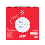MP Wandkalender 2026, maandoverzicht, januariweergave, december (12 maanden), jaarplanner 2026, neutrale maandplanner, 30 x 30 cm
