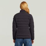 G-Star Foundation PDD Short JKT WMN Damesjas - Polyester - Kort - Lange mouw - Zwart - Maat L
