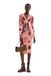 Desigual Woman platte gebreide jurk met lange mouwen voor dames