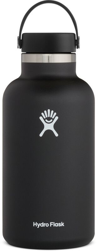 Hydro Flask Wide Mouth Drinkfles met Flex Cap 1900ml - black - 2020