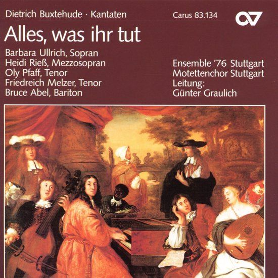 Outhere Ricercar Buxtehude: Alles, Was Ihr Tut (CD)