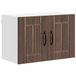 vidaXL Wandkast LUCCA Bruin eiken 60 x 31 x 40 cm Bewerkt hout