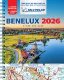Michelin Benelux 2026 - Tourist and Motoring Atlas (A4-Spiral)