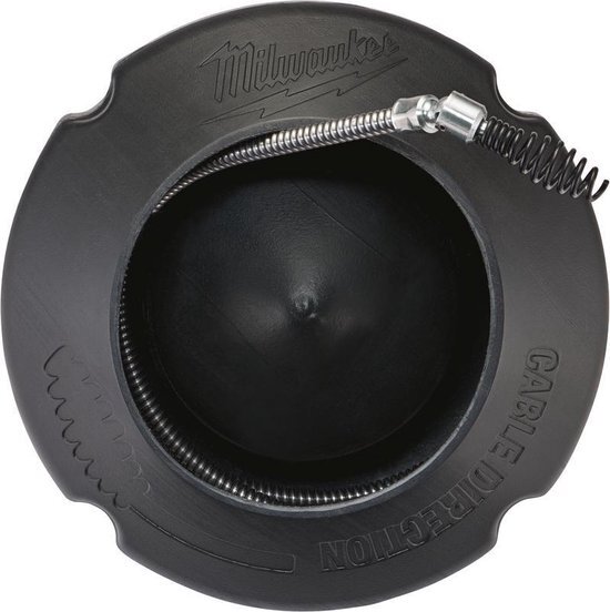 8mm x 7.6m spiral, pivot bulb auger + drum-1pc - 48532582