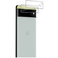 Phonillico® Camerabescherming voor Google Pixel 6 [2-pack] Gehard glas