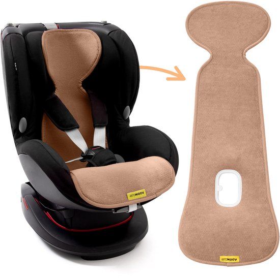 AeroMoov Air Layer – Inlegkussen Autostoel – Ademend & Warmteregulerend - Groep 1 - Tuscany
