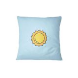 Bona Basics, Decoratieve kussenhoes, Lichtblauw, 60x60 cm