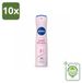 NIVEA Déodorant Spray Pearl & Beauty, 150 ml - 10 pièces